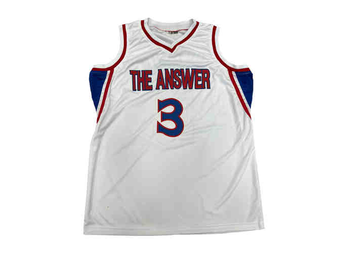 Allen Iverson Signed Jersey - Sixers