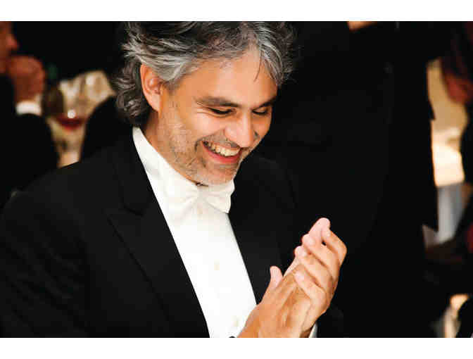 Bocelli Rehearsal Pass /Dinner at Niles Restaurant