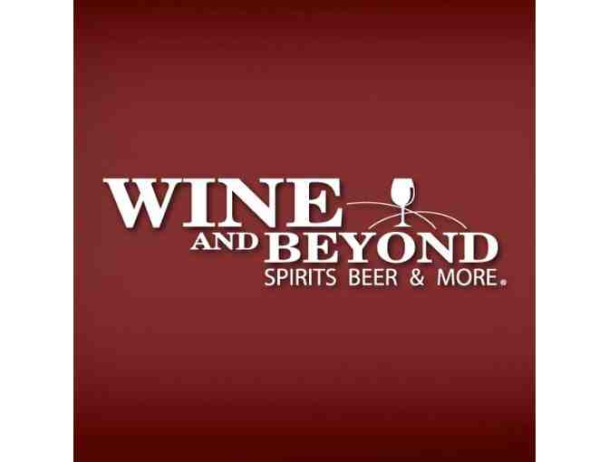 Wine and Beyond growler & gift card for fill