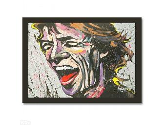 MICK JAGGER!!!!!  By Renowned Artist:  Garibaldi!!!  LOVE???