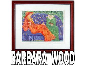 NEW! 'Orange Dress' by Barbara Wood