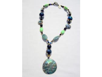 BJN 179 ONE OF A KIND NECKLACE FEATURES 400 CARATS SEMI PRECIOUS GEMSTONES!