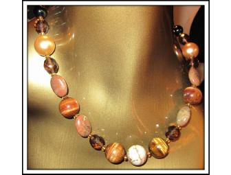 #39: 1/KIND GEMSTONE NECKLACE