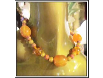 #5:  1/Kind Jumbo Amber Necklace