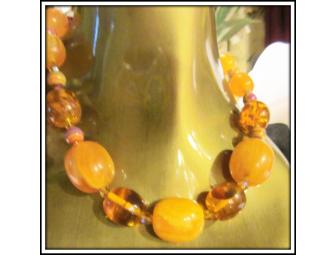#7:  1/Kind Gemstone Necklace