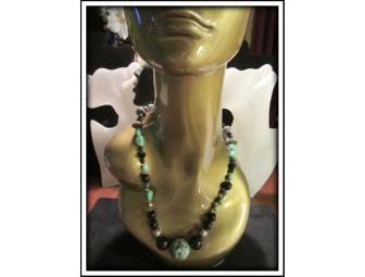 #45: 1/KIND GEMSTONE NECKLACE