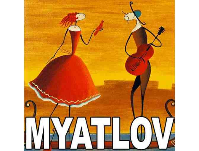 1 ONLY! THREE STAR COLLECTIBLE ART!: 'Love On A Gondola' by Ester Myatlov