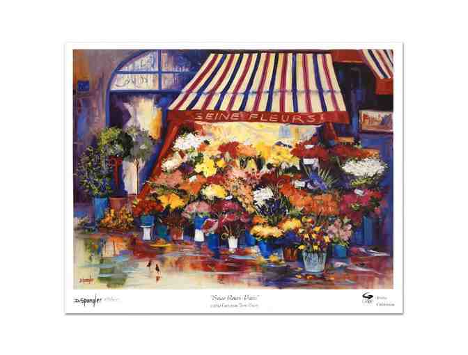 'SEINE FLEURS' by Renowned Artist Dorothy Spangler