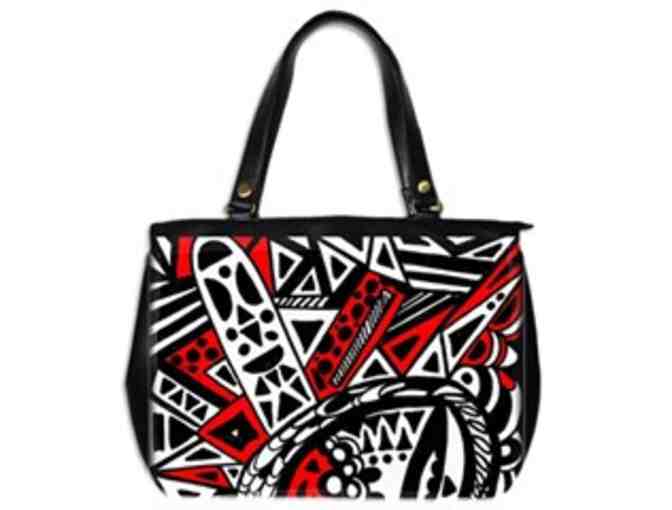*'EXCLUSIVELY YOURS!':  CUSTOM MADE ART TOTE BAG:  'DIVERSION'