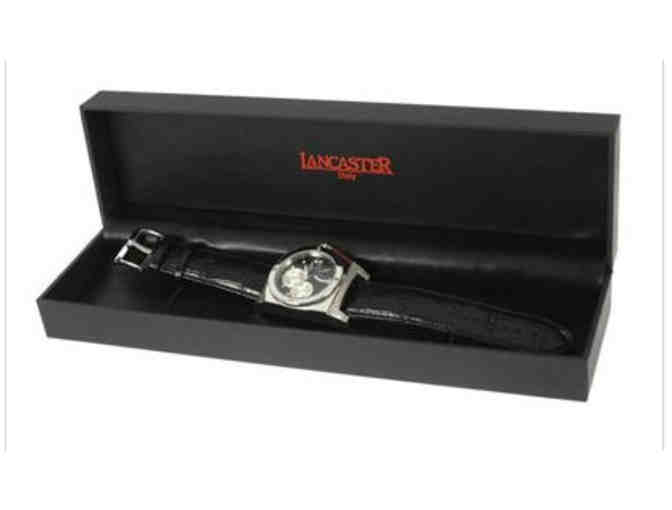 NEW!  LANCASTER DESIGNER WATCH, MADE IN ITALY!