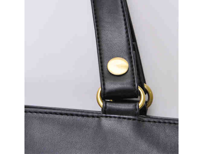 * 'LIANE': CUSTOM MADE LEATHER TOTE BAG!