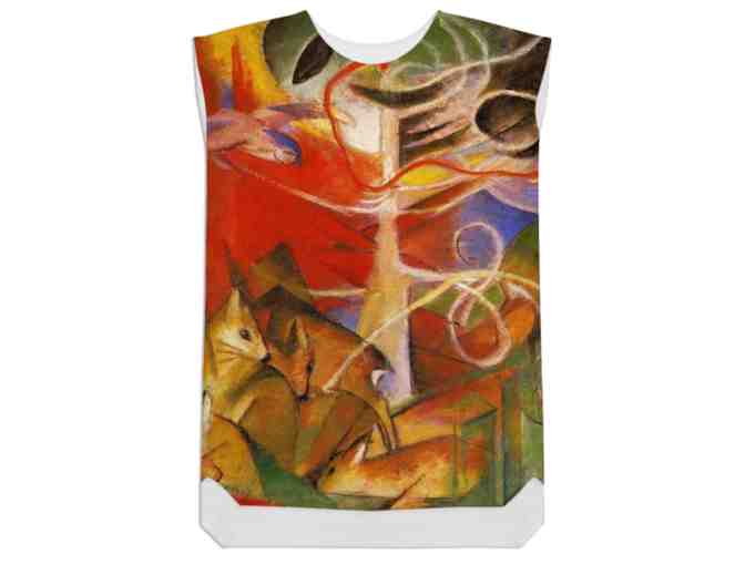 'Deer In The Woods' by Franz Marc:  SILKY! Versatile Shift Dress!