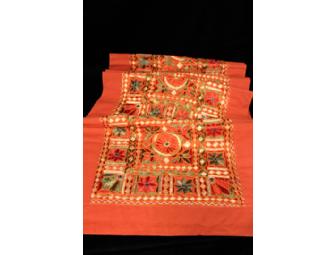 Gujarati Garden Wall Hanging or Table Runner