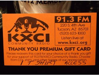 KXCI 91.3 New or Gift One-Year Membership Package (2 of 5)