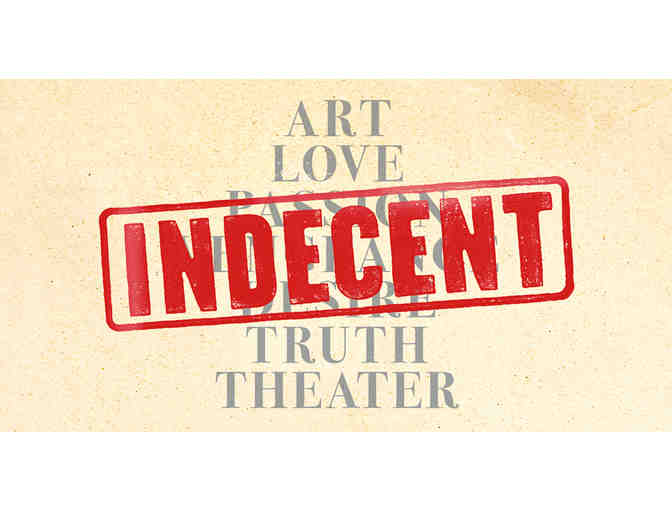 Two Tickets to 'Indecent' & Gift Certificate for Dinner at Joe Allen Restaurant