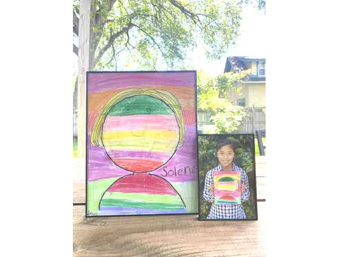 z Art by the children of El Amor de Patricia ~ 'SELF PORTRAIT' Made with Love by Soleni