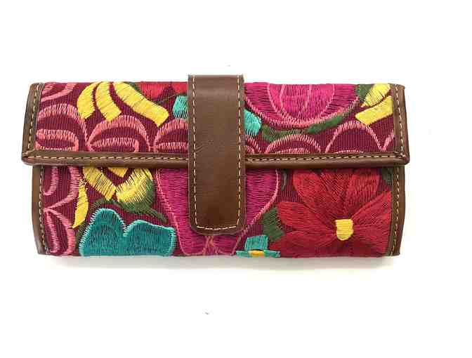Guatemala Wallet with Indigenous Fabric
