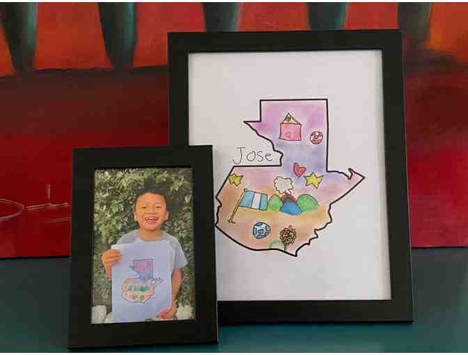 z Art by the children of El Amor de Patricia ~ 'Guatemala' Made with Love by Jose M.