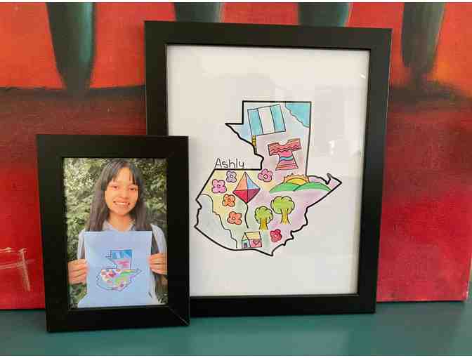 z Art by the children of El Amor de Patricia ~ 'Guatemala' Made with Love by Ashly