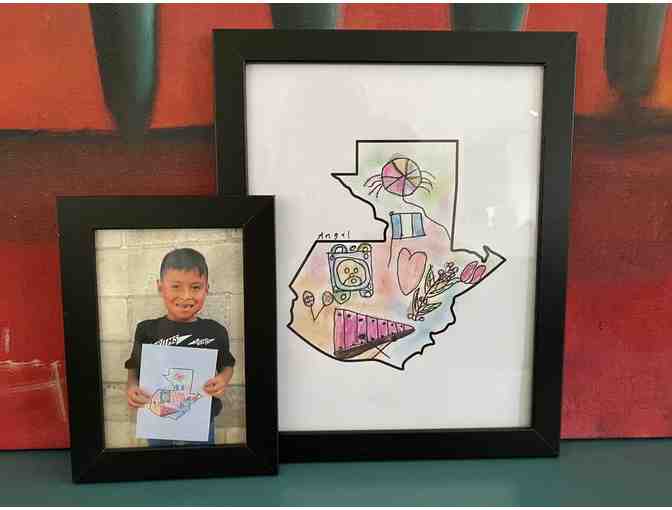 z Art by the Children of Yalu - 'Guatemala' Made With Love by Angel
