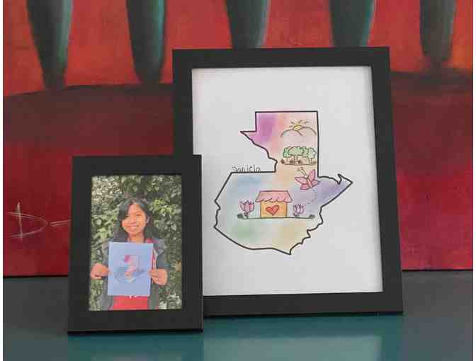 z Art by the children of El Amor de Patricia ~ 'Guatemala' Made with Love by Daniela