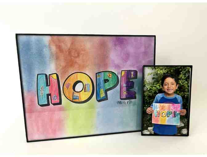 z Art by the children of El Amor de Patricia ~ 'Hope' Made with Love by Mario