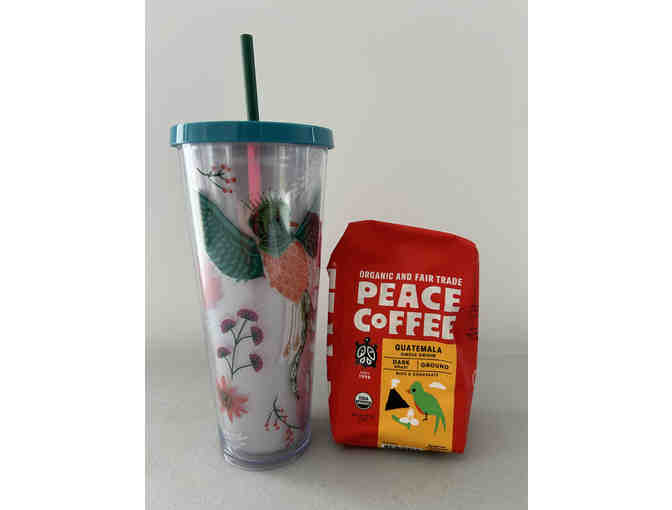 Starbucks Quetzal Tumbler and Peace Coffee from Guatemala - Photo 1