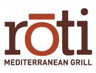 $25 Gift Card to Roti Mediterranean Grill