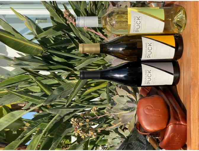 (6) Bottle SamplIng of WP Private Label Wines and a Leather Single Bottle Wine Tote - Photo 3