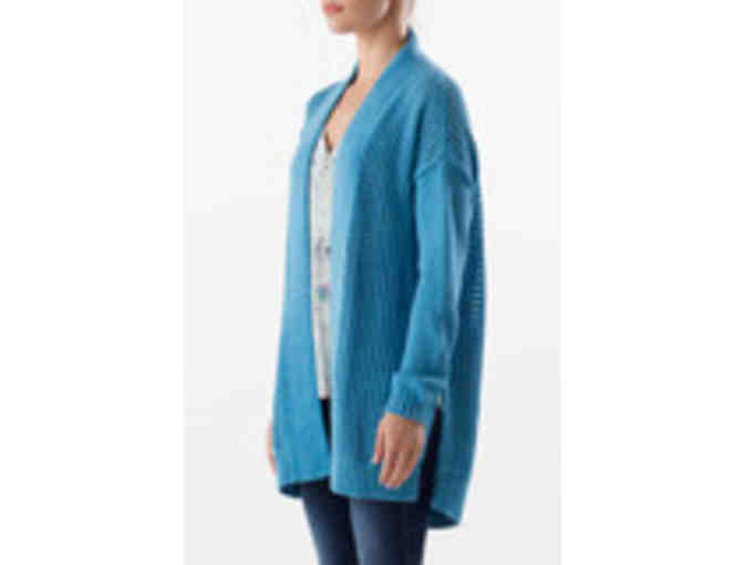 Margaret O'Leary - Santa Barbara Cardigan - size small in Athens Blue
