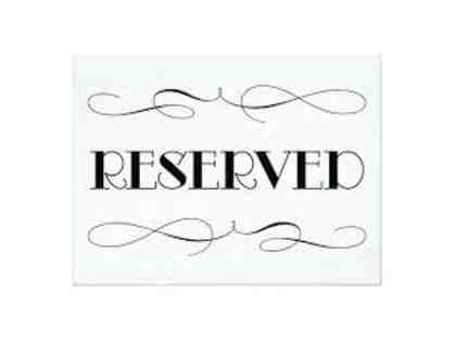 Reserved Priority Seating for Spring Drama Production