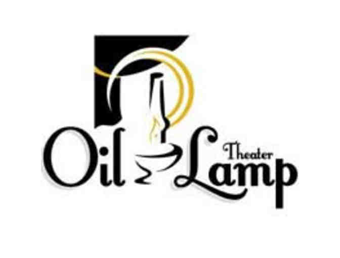 Certificate for Two to the Oil Lamp Theater (Glenview) & 2 Bottles of Wine & Gusto's $50GC