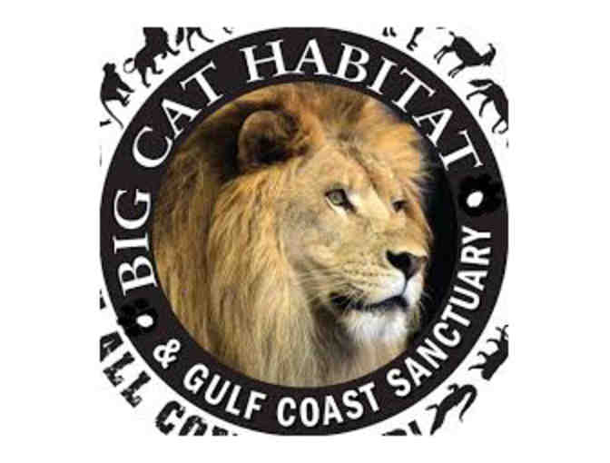 Four Tickets to Big Cat Habitat and Gulf Coast Sanctuary (1)