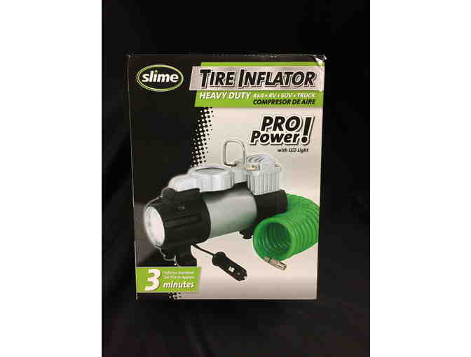 Slime Pro Power Heavy Duty Portable Tire Inflator & Air Compressor (B)