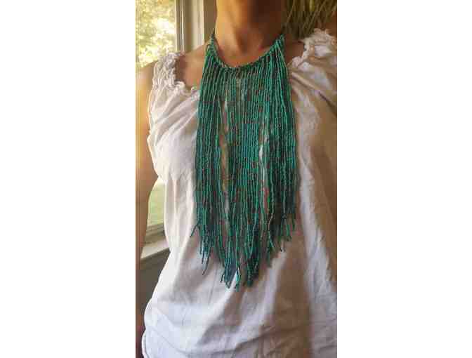 Hand beaded Necklace by Amber Duncan