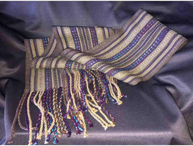 Beautiful Hand-woven Scarf by Carolyn Jones-Studio Ix Chel