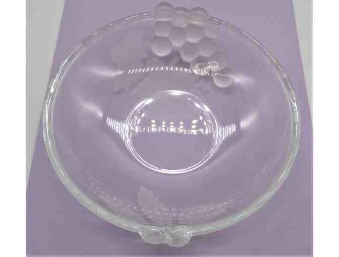 Mikasa Crystal Glass Dishes Set of 3
