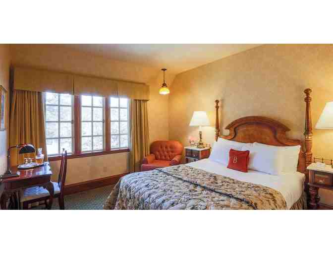 Benbow Inn Gift Certificate for ONE-NIGHT Stay for two in a Deluxe Queen Room