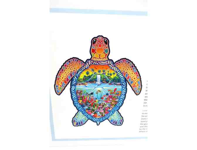 Boardwalk Wooden Puzzle 496-Piece Sea Turtle