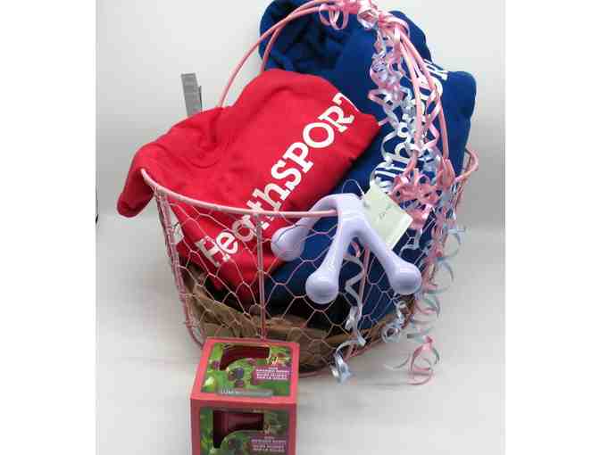 HealthSPORT Goodie Basket with Gift Certificates for Massage and Membership