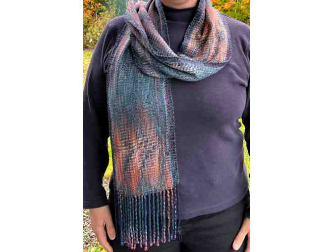 Beautiful Handwoven Scarf by Carolyn Jones