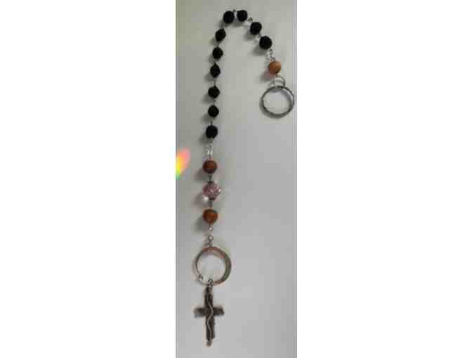 Handmade Rose Beads Rosary