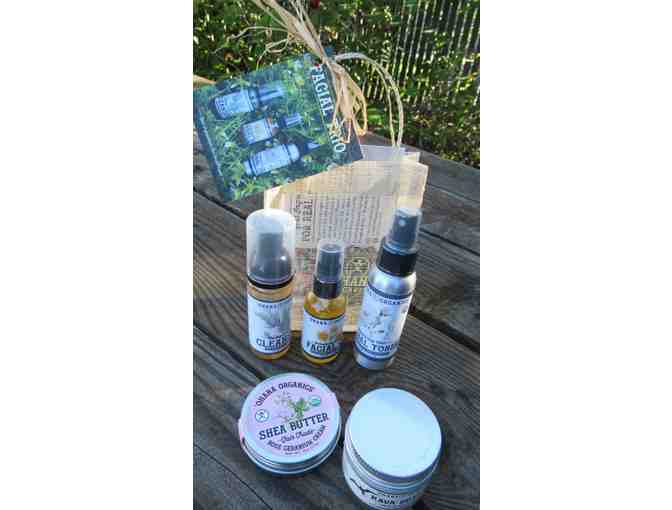 Ohana Organics Facial Skin Care Gift Bag Plus Tattoo Butter & Shea Butter