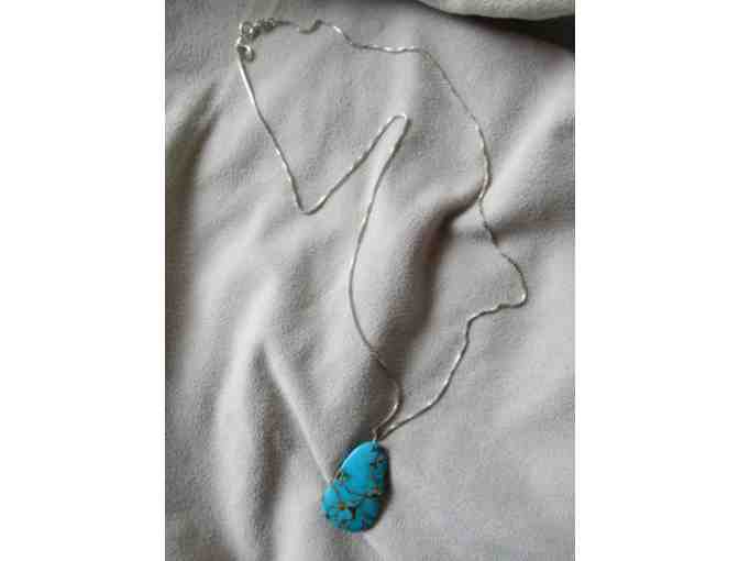 Turquoise Pendant by Nancy Keleher & Sam Morrison