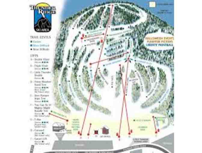 Thunder Ridge Ski Area - 2 Lift Tickets