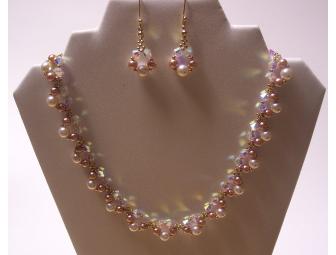 Crystals & Pearl Necklace