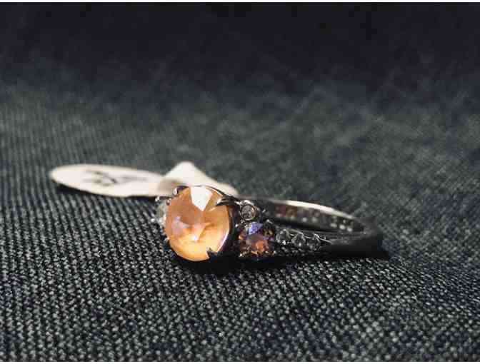 Soft Peach 'Bon Voyage' Ring by Fragrant Jewels