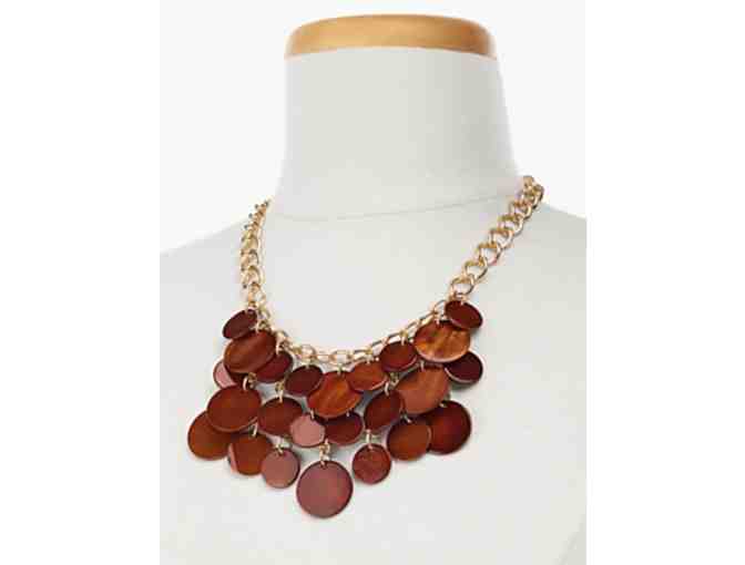 Clustered Disc Necklace