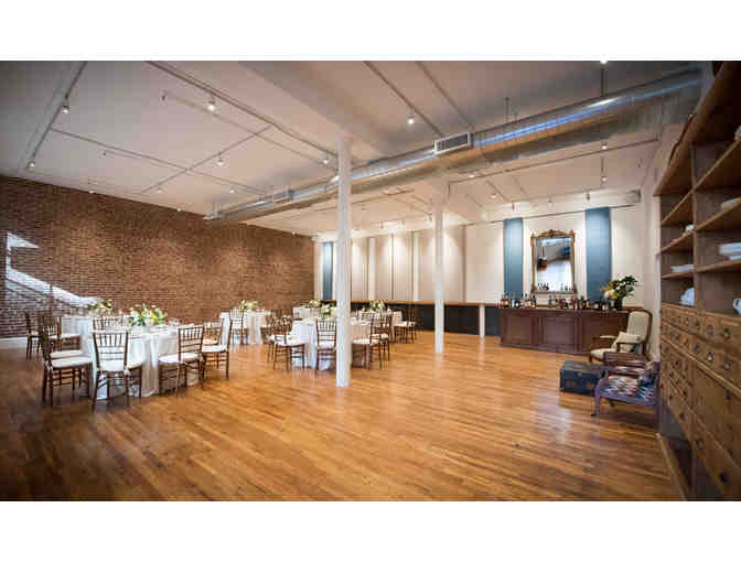 Loft Party Space for 150 people PLUS $2,000 toward Food/Beverage