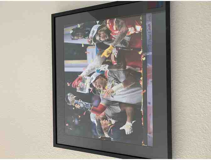 Framed Photo of Superbowl LIV - KC Chiefs